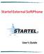 Startel External SoftPhone