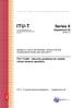 SERIES X: DATA NETWORKS, OPEN SYSTEM COMMUNICATIONS AND SECURITY. ITU-T X.805 Security guidelines for mobile virtual network operators