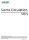 Sierra Circulation MILS