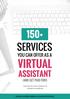 150+ SERVICES YOU CAN OFFER AS A VIRTUAL ASSISTANT (AND GET PAID FOR!) CREATED BY GINA HORKEY OF HORKEYHANDBOOK