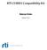 RTI CORBA Compatibility Kit. Release Notes