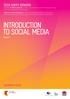 INTRODUCTION TO SOCIAL MEDIA Part 1