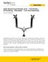 Desk-Mount Dual Monitor Arm - Full Motion - Articulating - Stackable - Tool-less Assembly