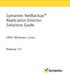 Symantec NetBackup Replication Director Solutions Guide