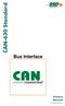 CAN-630 Standard. Bus Interface. Product Manual E-V0204.doc