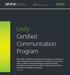 Unify Certified Communication Program