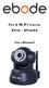 Pan & Tilt IP Camera IPV38 / IPV38WE. User Manual
