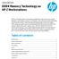 DDR4 Memory Technology on HP Z Workstations