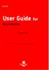 User Guide for. Documentation. 2 nd January Royal Mail. Effective 04/01/2016