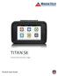 TITAN S8. Portable Data Acquisition Logger. Product User Guide