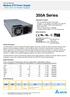 350A Series MDS 350 A D 701 A A. Technical Datasheet Medical ATX Power Supply ATX 12V 1U Power Supply