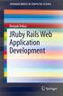 JRuby Rails Web Application Development