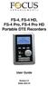 FS-4, FS-4 HD, FS-4 Pro, FS-4 Pro HD Portable DTE Recorders