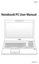 E6366. Notebook PC User Manual