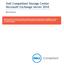 Dell Compellent Storage Center Microsoft Exchange Server Best Practices