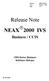 Bulletin: 20RN Issue: March 4, 1996 Page: 1 of 6. Release Note. Business / CCIS Series Business Software Release. 1.