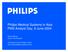 Philips Medical Systems in Asia PMS Analyst Day, 9 June 2004