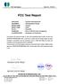 FCC Test Report. : TomTom International BV : GPS Navigation System. : FCC 47 CFR FCC Part 15 Subpart B