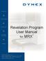 Revelation Program User Manual