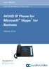 445HD IP Phone for Microsoft Skype for Business