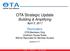 OTA Strategic Update Building & Amplifying April 5, 2017