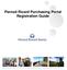 Pernod Ricard Purchasing Portal Registration Guide