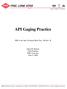 API Gaging Practice. PMC Lone Star Technical Brief Doc. 100 Rev. B