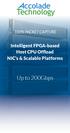 100% PACKET CAPTURE. Intelligent FPGA-based Host CPU Offload NIC s & Scalable Platforms. Up to 200Gbps