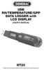 USB RH/TEMPERATURE/GPP DATA LOGGER with LCD DISPLAY USER S MANUAL