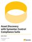 Asset Discovery with Symantec Control Compliance Suite WHITE PAPER