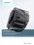 SINAMICS V20. The cost-effective, reliable and easy-to-use AC drive for basic applications. usa.siemens.com/sinamics-v20. Answers for industry.