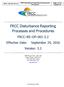 FRCC Disturbance Reporting Processes and Procedures