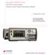 Keysight B2980A Series Femto/Picoammeter Electrometer/High Resistance Meter