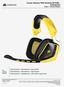 Corsair Gaming VOID Wireless SE RGB Yellowjacket Dolby 7.1 Gaming Headset