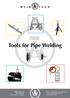 Tools for Pipe Welding