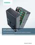 SINAMICS DCM. The innovative DC drive scalable and with integrated intelligence. usa.siemens.com/sinamics-dcm. Answers for industry.