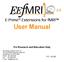 E-Prime Extensions for fmri User Manual