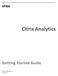 Citrix Analytics. Getting Started Guide