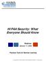 HIPAA Security: What Everyone Should Know