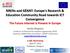 NRENs and GÉANT: Europe's Research & Education Community Road towards ICT Convergence The Future Internet is Present in Europe