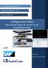 Configuration Note SAP Contact Center & Colt SIP Trunk using Mediant SBC