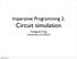Imperative Programming 2: Circuit simulation