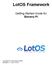 LotOS Framework. Getting Started Guide for Banana Pi. Copyright (C) 2015 ilbers GmbH Revision 1.1,