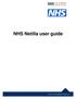 NHS Netilla user guide