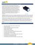 USB-COMi-TB USB to Industrial Single RS-422 / 485 Adapter Manual. Specifications and Features