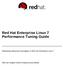 Red Hat Enterprise Linux 7 Performance Tuning Guide