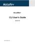 AccuRev. CLI User s Guide. Version 6.2
