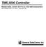 TMS-3000 Controller. Release Notes, Version GTS V2.2.0, Year 2000 Enhancement GDC 036R , Issue 1, November General DataComm, Inc.