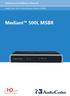 Hardware Installation Manual. AudioCodes Multi-Service Business Routers (MSBR) Mediant 500L MSBR