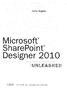 Kathy Hughes. Microsoft* SharePoinf. Designer A MM g Msift Mi*p\% 800 East 96th Street, Indianapolis, Indiana USA. v^lk.